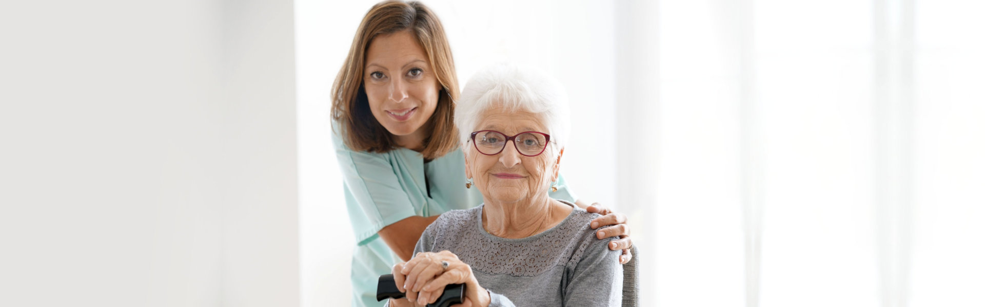 nurse with senior